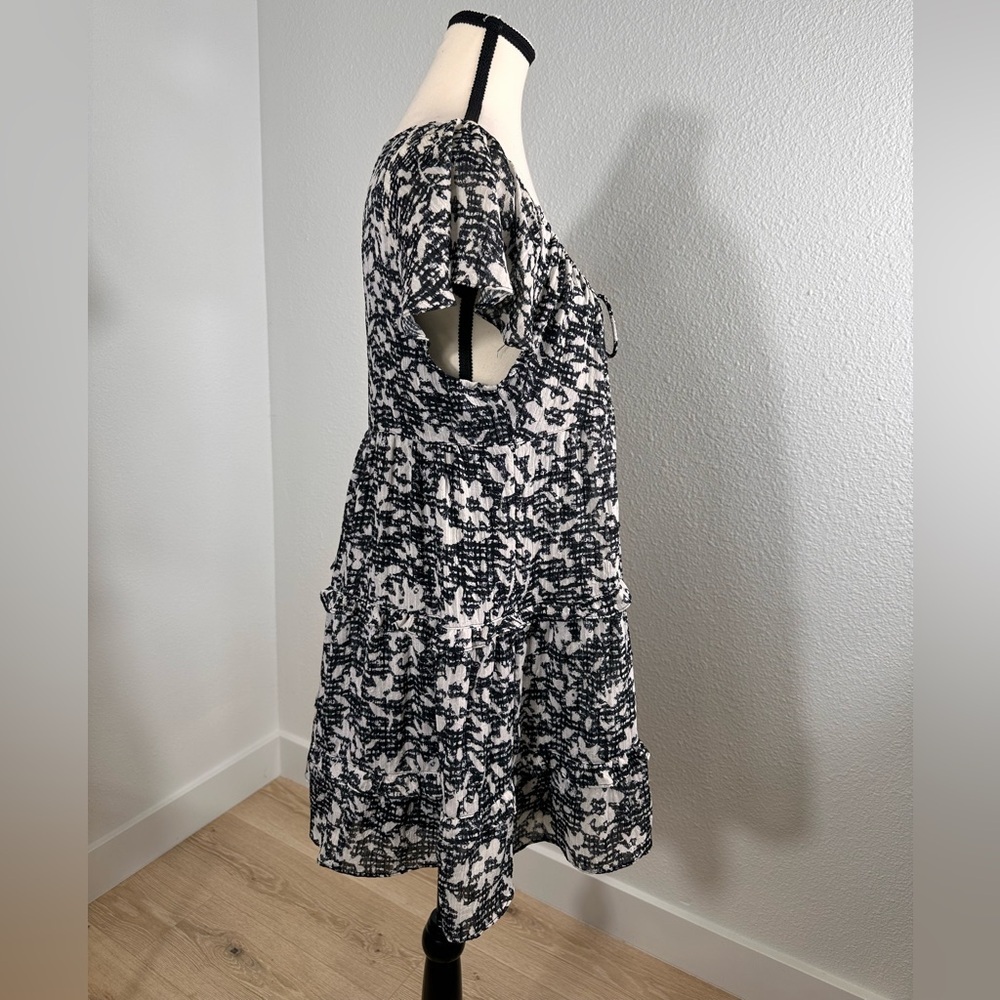 Urban Outfitters Black and White Mini Dress - Picture 3 of 7